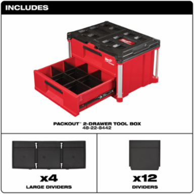 PACKOUT™ 2-Drawer Tool Box