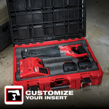 PACKOUT Foam Insert, 13.23 Inch x 23.46 Inch, Layered Foam, Customizable
