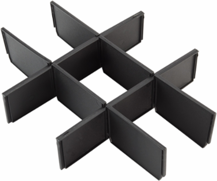 PACKOUT™ Drawer Dividers - 12.5 Inch Length, Customize Up to 9 Compartments