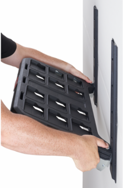 PACKOUT™ Racking Kit, 22.3 Inch Width, 50lbs Shelf Capacity, Includes E-Track