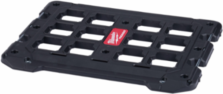 PACKOUT™ Mounting Plate, Impact Resistant Polymer, 50 lbs Wall Capacity, 100 lbs Floor Capacity, 18.4 Inch Width, 23.4 Inch Length