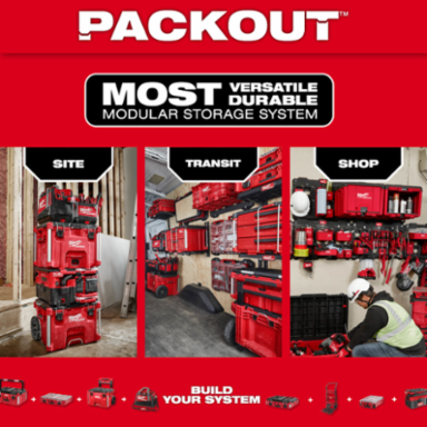 PACKOUT™ Large Wall Plate 30.75 Inch x 20 Inch x 1.2 Inch, 150 lbs Capacity