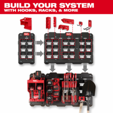 PACKOUT™ Large Wall Plate 30.75 Inch x 20 Inch x 1.2 Inch, 150 lbs Capacity