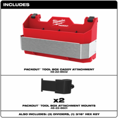 PACKOUT™ Tool Box Caddy Attachment
