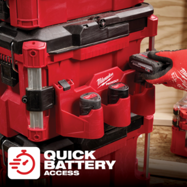 PACKOUT™ Tool Box M12™ Battery Rack Attachment