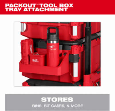 PACKOUT™ Tool Box Tray Attachment