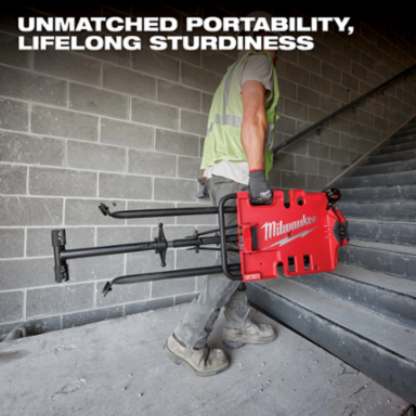 6 Inch Leveling Tripod Chain Vise, Up to 6 Inch Pipe Capacity, Adjustable Legs