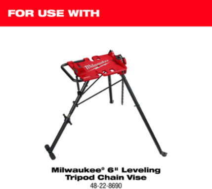 Replacement Jaw for 6 Inch Leveling Tripod Chain Vise - Coated Cast Iron, 0.7 Pounds