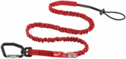 10 Lb Extended Reach Locking Tool Lanyard, 54.4 Inch Length, Red Nylon