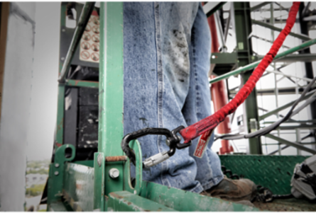 72 Inch Extended Reach Locking Tool Lanyard for Tools Up to 10 Lbs.