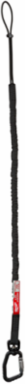 15 Lb Locking Tool Lanyard, 36.3 Inch Length, Shock Absorbing Design