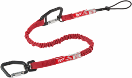 10 Lb Quick-Connect Tool Lanyard, 41.5 Inch Length, Nylon/Rubber