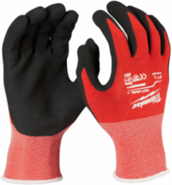Cut Level 1 Nitrile Dipped Gloves - L