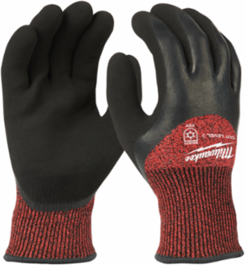 Cut Level 3 Insulated Gloves XL, Acrylic Liner, Water Resistant