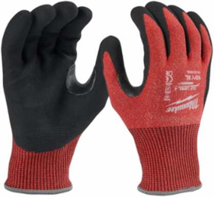 Cut Level 4 Nitrile Dipped Gloves XXL - Reinforced Grip, High Dexterity