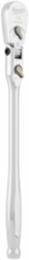 1/4 Inch Drive 9 Inch Flex Head Ratchet, Chrome Vanadium Steel, 90 Tooth