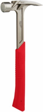 20oz Smooth Face Rip Claw Hammer, I-Beam Handle, SHOCKSHIELD Grip