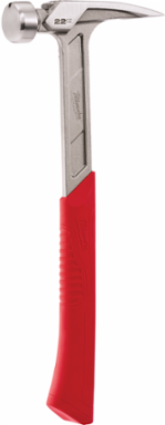 22 oz Smooth Face Framing Hammer, I-Beam Handle, 1-1/2 Inch Face Diameter