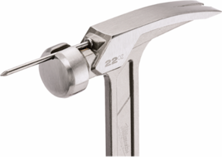 22 oz Smooth Face Framing Hammer, I-Beam Handle, 1-1/2 Inch Face Diameter