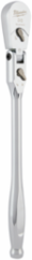 3/8 Inch Drive 12 Inch Flex Head Ratchet, 90-Tooth, Chrome Vanadium Steel