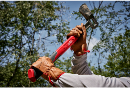 26 Inch Splitting Axe with Steel Head and Steel Reinforced Handle
