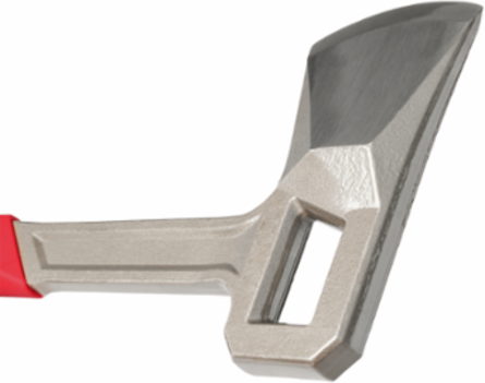 26 Inch Splitting Axe with Steel Head and Steel Reinforced Handle