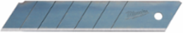 25mm Precision Snap-Off Knife Blades 10PK, Steel, 7 Breakaway Segments