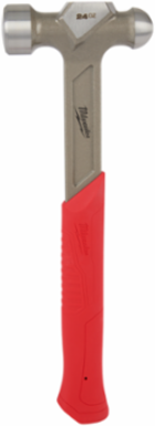 24oz Steel Ball Peen Hammer with SHOCKSHIELD™ Grip, 12 Inch Handle