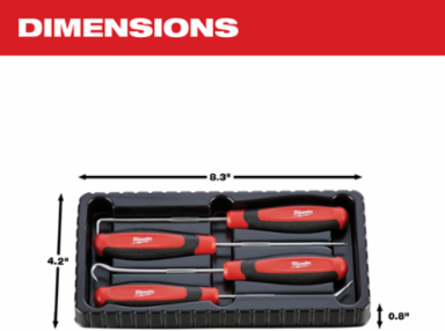 4 PC Hook and Pick Set