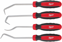 4pc Hose Pick Set with 11.5 Inch Length, All-Metal Core, Comfort Grip Handles
