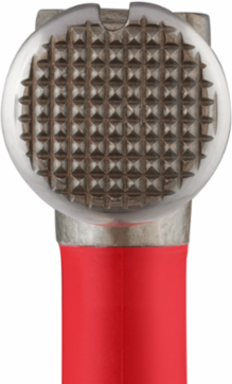 21oz Fiberglass Handle Milled Face Hammer with Magnetic Nail Set, 14 Inch Handle