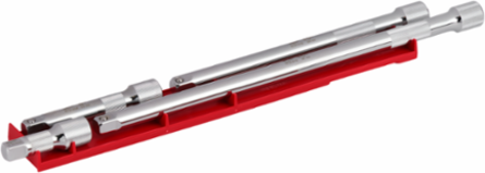 4pc 1/2 Inch Drive Extension Set, 3 Inch to 15 Inch Lengths, Chrome Vanadium Steel