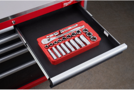 22-Piece 1/2 Inch Socket Wrench Set, Alloy Steel, 90-Tooth Ratchet