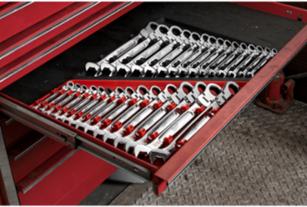15-Piece SAE Flex Head Ratcheting Wrench Set, Chrome Vanadium Steel, 144 Positions