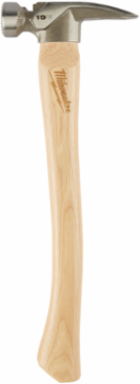 19oz Milled Face Framing Hammer with 16 Inch Hickory Handle
