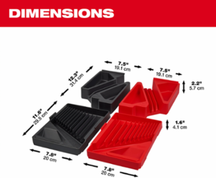 30pc Metric & SAE Combination Wrench Trays