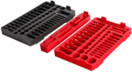 106 Pc. Ratchet & Socket Set Tray for 1/4 Inch & 3/8 Inch, 12.01 Inch Length