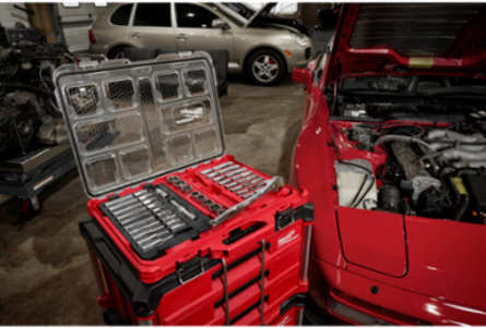 47PC 1/2 Inch Drive Ratchet & Socket Set with PACKOUT Organizer