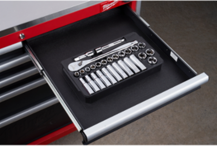 28 Piece 1/2 Inch Drive Socket Wrench Set, Alloy Steel, 90 Tooth Ratchet