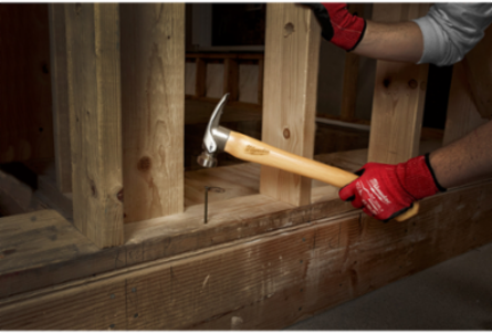 19oz Smooth Face Hickory Handle Framing Hammer