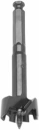 Selfeed Bit 1-3/8 Inch High Speed Steel, 6 Inch Drilling Depth