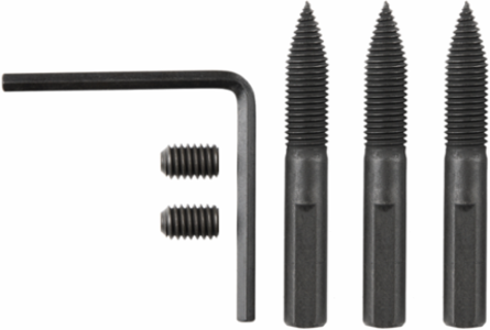 Selfeed Screw Kit 3 Screws, 2 Set Screws, Fits 3 Inch to 4-5/8 Inch Bits