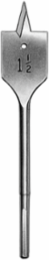 Flat Boring Bit 1-1/2 Inch x 6 Inch, High Speed Steel, Drilling Depth 6 Inch