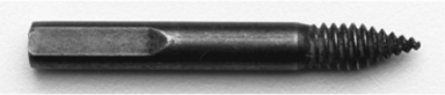Coarse Thread Feed Screw for Selfeed Bits 1/4 Inch, Steel, Fits 1-2-9/16 Inch