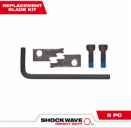 SHOCKWAVE Conduit Reamer Replacement Blades, 1/2 Inch - 1 Inch EMT Compatible, Steel, 5x Blade Life