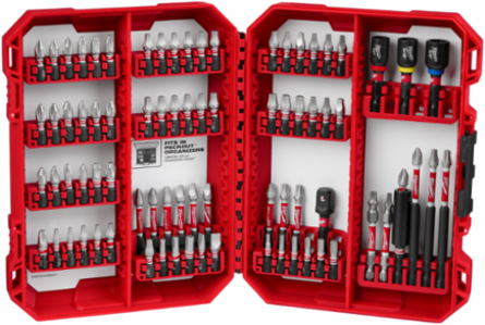 SHOCKWAVE™ 80PC Impact Duty Driver Bit Set, Includes 1" & 2" Bits, Alloy Steel