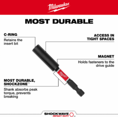 SHOCKWAVE™ IMPACT DUTY Compact Bit Holder 10Pk