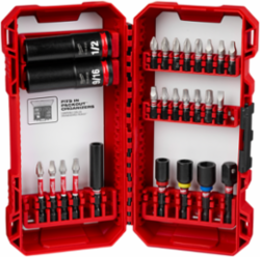 SHOCKWAVE™ 26PC Impact Duty Drive and Fasten Set - Includes 1" Insert Bits and Magnetic Nut Drivers
