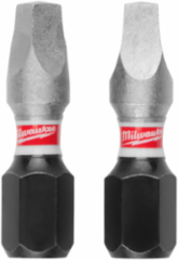 SHOCKWAVE Impact Duty 1 Inch Square Recess #3 Insert Bit Set (2 PK)