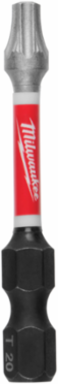 SHOCKWAVE™ 2 Inch T20 Impact Duty Power Bit, Hex Drive, Alloy Steel